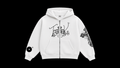 White Zip-up