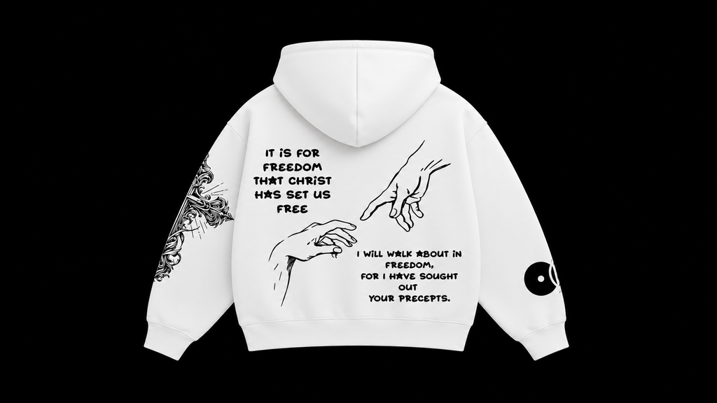 White Zip-up